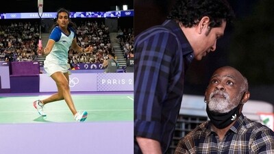 PV Sindhu admitted to feeling emotional after seeing Vinod Kambli's viral video. (PTI/ANI) PV Sindhu admitted to feeling emotional after seeing Vinod Kambli's viral video. (PTI/ANI)