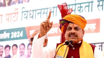 Madhya Pradesh's chief minister, Mohan Yadav, indicated that his administration was exploring modifying restrictions in the state's holy cities and planning to prohibit alcohol. (ANI) Madhya Pradesh's chief minister, Mohan Yadav, indicated that his administration was exploring modifying restrictions in the state's holy cities and planning to prohibit alcohol. (ANI)
