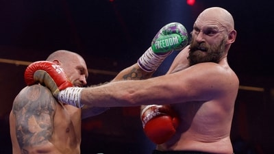 British heavyweight Tyson Fury has retired from boxing — again — one month after losing a rematch with Ukrainian Oleksandr Usyk. Action Images via Reuters/Andrew Couldridge/File Photo (Action Images via Reuters)