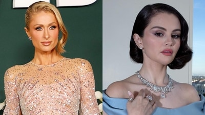 Paris Hilton and Selena Gomez Paris Hilton and Selena Gomez