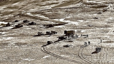 Both the Indian and Chinese armies pulled back their forward-deployed troops and equipment from the two flashpoints along the contested LAC.