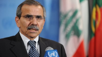 Nawaf Salam was abroad but would return to Lebanon on Tuesday. (AFP) Nawaf Salam was abroad but would return to Lebanon on Tuesday. (AFP)