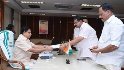 He said he will now formally take membership in the TMC and work as the party’s state coordinator in Kerala. (ANI photo) He said he will now formally take membership in the TMC and work as the party’s state coordinator in Kerala. (ANI photo)
