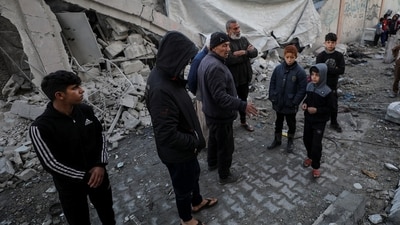 According to an official briefed on the discussions, mediator Qatar has sent Israel and Hamas the "final" text of a ceasefire and hostage-release agreement intended to end the war in Gaza. (REUTERS//Dawoud Abu Alkas)