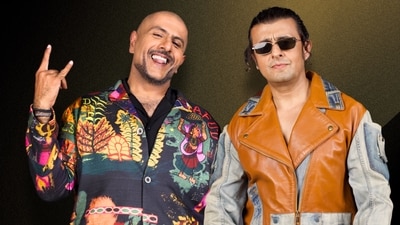 Vishal Dadlani and Sonu Nigam Vishal Dadlani and Sonu Nigam