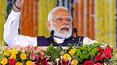 PM Modi will inaugurate the Sri Sri Radha Madanmohanji Temple complex in Mumbai. (PMO) PM Modi will inaugurate the Sri Sri Radha Madanmohanji Temple complex in Mumbai. (PMO)