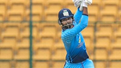 Shreyas Iyer says he was “gobsmacked” when Punjab Kings picked him up for INR 26.75 crore in the IPL mega auction. (PTI) Shreyas Iyer says he was “gobsmacked” when Punjab Kings picked him up for INR 26.75 crore in the IPL mega auction. (PTI)