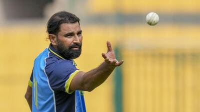 Since 2020, Mohammed Shami has bowled at an average of 15.44 and a strike rate of 17.1 in One Day Internationals (PTI) Since 2020, Mohammed Shami has bowled at an average of 15.44 and a strike rate of 17.1 in One Day Internationals (PTI)