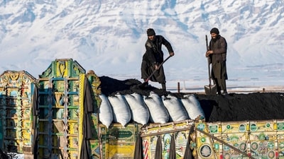 The remains of eleven coal workers who perished last week when a coal mine collapsed in southwest Pakistan due to a methane gas explosion were found by rescuers. ( Wakil KOHSAR / AFP/representative)