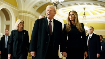 Melania Trump admitted that she offers some advice to Trump, but he doesn't always heed it. (Getty Images via AFP/Anna Moneymaker) Melania Trump admitted that she offers some advice to Trump, but he doesn't always heed it. (Getty Images via AFP/Anna Moneymaker)