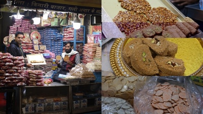 A gajjak trail in Chandni Chowk is a must when it's winter and the celebrations are on for Makar Sankranti. (Photos: Manoj Verma) A gajjak trail in Chandni Chowk is a must when it's winter and the celebrations are on for Makar Sankranti. (Photos: Manoj Verma)