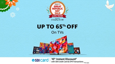 Amazon Great Republic Day Sale: Starting in less than 6 hours! Grab up to 65% off on smart TVs and more amazing deals! Amazon Great Republic Day Sale: Starting in less than 6 hours! Grab up to 65% off on smart TVs and more amazing deals!