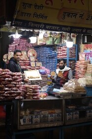 Subedar and Sons in Kinari Bazaar is a haven for gajjak and rewri lovers. (Photo: Manoj Verma)
