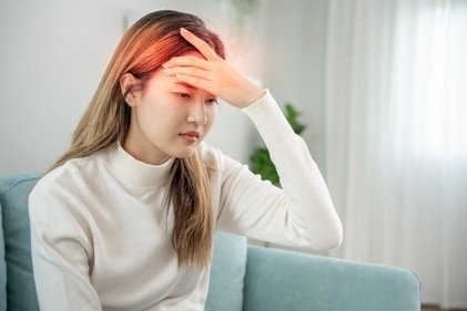 A headache is a common sign. (Shutterstock) A headache is a common sign. (Shutterstock)