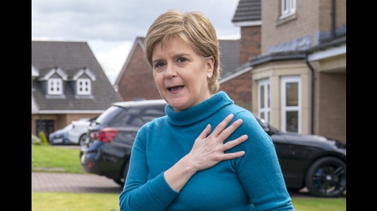 Former first minister Nicola Sturgeon announced her marriage to ex SNP chief executive Peter Murrell has ended (Jane Barlow/PA)