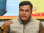 New Delhi, Jan 09 (ANI): BJP Leader Parvesh Verma addresses the media, in New Delhi on Thursday. (ANI Photo) New Delhi, Jan 09 (ANI): BJP Leader Parvesh Verma addresses the media, in New Delhi on Thursday. (ANI Photo)