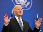 US President Joe Biden arrives to speak at the State Department in Washington, DC, on January 13, 2025, as he delivers his final foreign policy speech. US President Joe Biden arrives to speak at the State Department in Washington, DC, on January 13, 2025, as he delivers his final foreign policy speech.