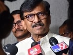 Shiv Sena (UBT) leader Sanjay Raut (File photo by Bhushan Koyande/HT)