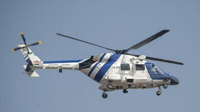An Indian Coast Guard ALH. (HT Photo) An Indian Coast Guard ALH. (HT Photo)