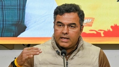 New Delhi, Jan 09 (ANI): BJP Leader Parvesh Verma addresses the media, in New Delhi on Thursday. (ANI Photo) (Vipin Kumar) New Delhi, Jan 09 (ANI): BJP Leader Parvesh Verma addresses the media, in New Delhi on Thursday. (ANI Photo) (Vipin Kumar)