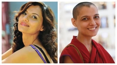 Barkha Madan's transformation from a Bollywood actor to a 'Buddhist nun' is a testament to her commitment to following her true path. Barkha Madan's transformation from a Bollywood actor to a 'Buddhist nun' is a testament to her commitment to following her true path.