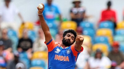 India's Jasprit Bumrah in action (REUTERS)