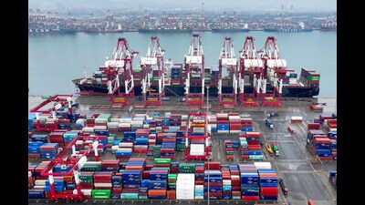 Despite global headwinds India’s merchandise exports managed a positive growth of 2% in the April-November period (AP) Despite global headwinds India’s merchandise exports managed a positive growth of 2% in the April-November period (AP)
