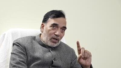Gopal Rai. (Sanjeev Verma/HT Photo) Gopal Rai. (Sanjeev Verma/HT Photo)
