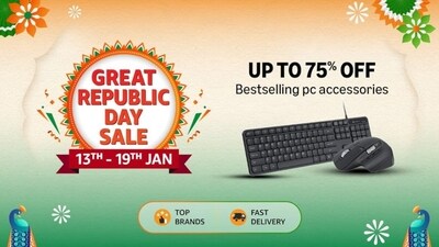 Amazon Great Republic Day Sale: Best deals on PC accessories. (Amazon)