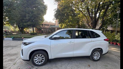 One of the new cars stationed at PAU in Ludhiana. (HT Photo)