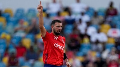England's Saqib Mahmood will miss the training camp at Abu Dhabi. (AP) England's Saqib Mahmood will miss the training camp at Abu Dhabi. (AP)