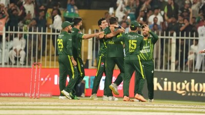 Ihshanullah celebrates with Pakistan teammates (Afghanistan Cricket) Ihshanullah celebrates with Pakistan teammates (Afghanistan Cricket)