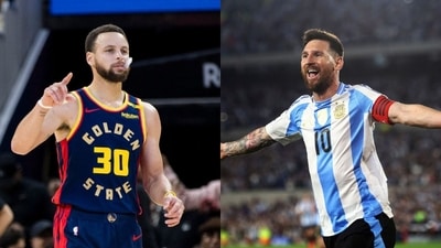 Steph Curry expresses admiration for Lionel Messi's greatness on and off the field. (Reuters Images) Steph Curry expresses admiration for Lionel Messi's greatness on and off the field. (Reuters Images)