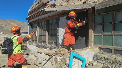 at least two Tibetan Buddhism monastic institutions in Tibet suffered significant damage, and an undetermined number of monks and nuns were injured. (AFP/representative) at least two Tibetan Buddhism monastic institutions in Tibet suffered significant damage, and an undetermined number of monks and nuns were injured. (AFP/representative)