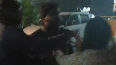 The man in the video was later identified as Gaurav Sisodia, the owner of a restaurant and bar at a mall near Gaur Chowk and a resident of Shri Radha Sky Gardens Society in Sector 16B in Bisrakh area. (HT Photo) The man in the video was later identified as Gaurav Sisodia, the owner of a restaurant and bar at a mall near Gaur Chowk and a resident of Shri Radha Sky Gardens Society in Sector 16B in Bisrakh area. (HT Photo)