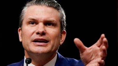 Pete Hegseth, U.S. President-elect Donald Trump's nominee to be secretary of defense, testifies before a Senate Committee on Armed Services confirmation hearing on Capitol Hill in Washington, U.S., January 14, 2025. REUTERS/Elizabeth Frantz (REUTERS)