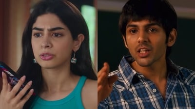 Khushi Kapoor will reportedly deliver a monologue longer than Kartik Aaryan's viral Pyaar Ka Punchnama dialogue Khushi Kapoor will reportedly deliver a monologue longer than Kartik Aaryan's viral Pyaar Ka Punchnama dialogue