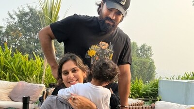 Ram Charan celebrated Sankranthi with his wife, Upasana, and daughter, Klin Kaara. Ram Charan celebrated Sankranthi with his wife, Upasana, and daughter, Klin Kaara.