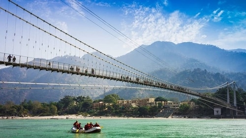 Ram Jhula in Rishikesh (Photo: Wander Sky) Ram Jhula in Rishikesh (Photo: Wander Sky)