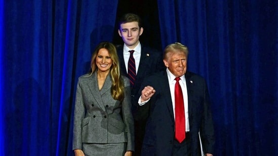 Melania, the third wife of Trump, gave viewers the reassurance that disagreements between couples are normal. (AFP)
