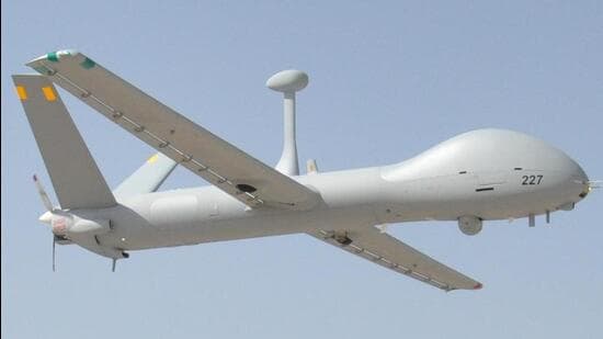 The all-weather Drishti 10 Starliner is 70% indigenous, has an endurance of 36 hours and can carry a payload of 450 kg (Photo: adanidefence.com)