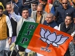 LoP in West Bengal Assembly and BJP leader Suvendu Adhikari takes part in a protest rally. (File image) LoP in West Bengal Assembly and BJP leader Suvendu Adhikari takes part in a protest rally. (File image)