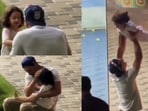 Ranbir Kapoor and Raha Kapoor during their playtime Ranbir Kapoor and Raha Kapoor during their playtime
