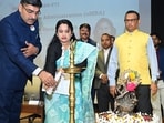 The ceremony was inaugurated by Chief Guest Dr Niharika Rai, HR Leader, Microsoft Security IDC along with Prof Ram Kumar Kakani, Director, IIM Raipur and other faculty and staff members. 