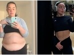 Lisa lost almost 140 pounds (64 kg) during her weight loss journey. Lisa lost almost 140 pounds (64 kg) during her weight loss journey.