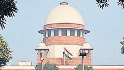 A view of the Supreme Court building. (ANI) A view of the Supreme Court building. (ANI)