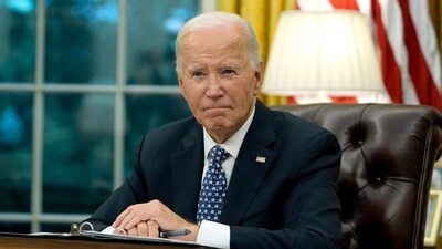 Biden's farewell speech will be broadcast by some major news outlets like Fox News, CNN, NBC, ABC and CBS. The address can also be watched via a live TV streaming service. (AP/Mark Schiefelbein) Biden's farewell speech will be broadcast by some major news outlets like Fox News, CNN, NBC, ABC and CBS. The address can also be watched via a live TV streaming service. (AP/Mark Schiefelbein)