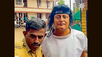 Boby Chemmanur being released from Ernakulam jail on bail on Wednesday. (PTI) Boby Chemmanur being released from Ernakulam jail on bail on Wednesday. (PTI)