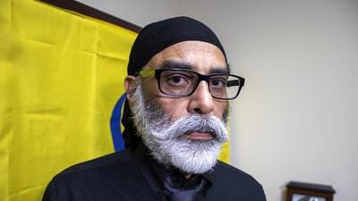 Gurpatwant Singh Pannun (AP) Gurpatwant Singh Pannun (AP)