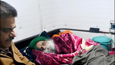 Jagjit Singh Dallewal, who is the convener of the Samyukta Kisan Morcha (SKM) (non-political), began his indefinite hunger strike on November 26, 2024. (HT file photo) Jagjit Singh Dallewal, who is the convener of the Samyukta Kisan Morcha (SKM) (non-political), began his indefinite hunger strike on November 26, 2024. (HT file photo)